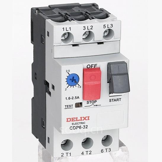 德力西电气推出cdp6电动机断路器